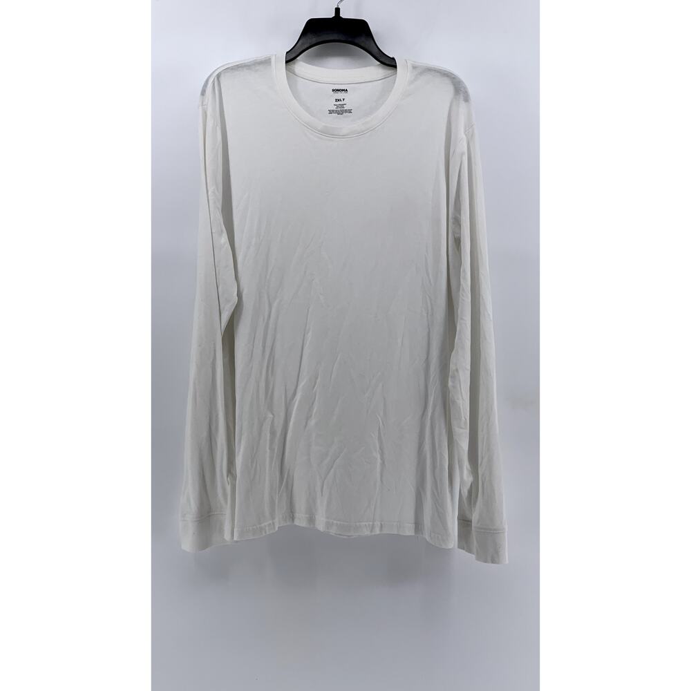 SONOMA GOODS FOR LIFE Men's Tall Classic Crewneck Long Sleeve T-Shirt SZ 2XLT